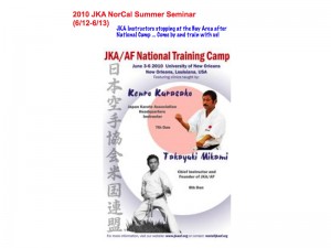 Pre-register to train with JKA instructors!