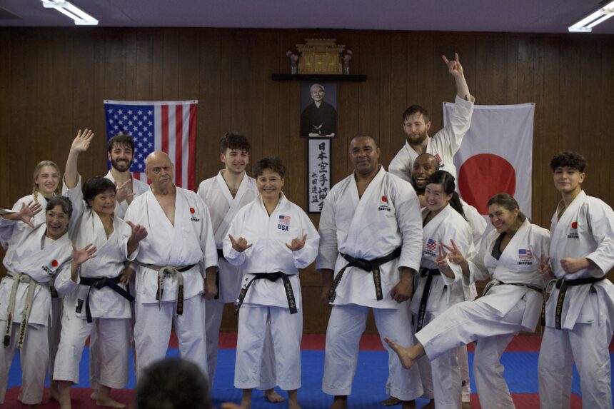 Friday class at the dojo
