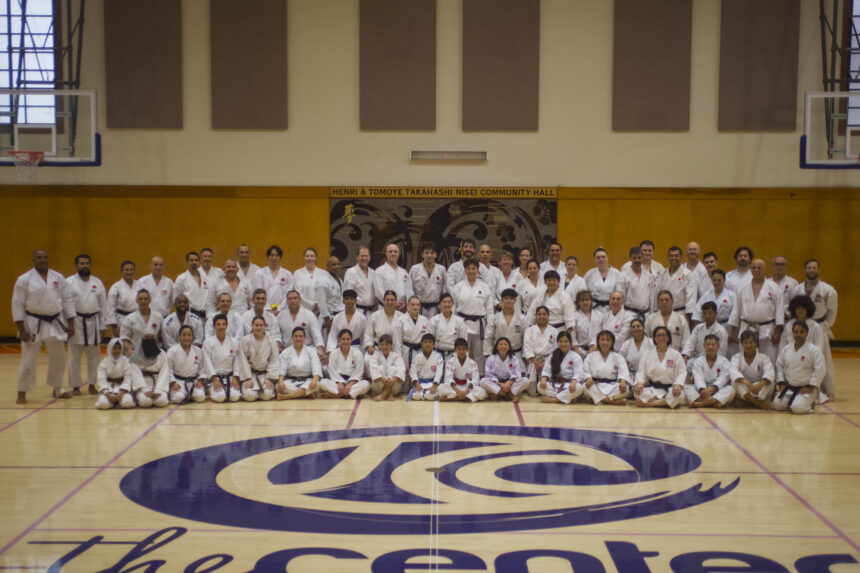 Karate training at JKA Northern California